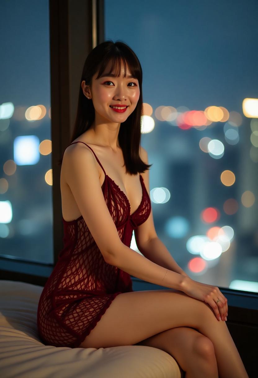 她